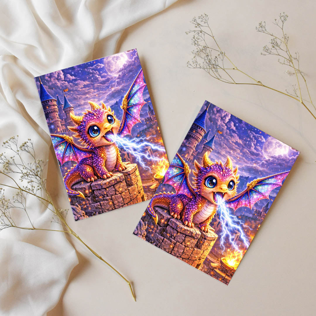 Sticker – Der kleine Donnerdrache