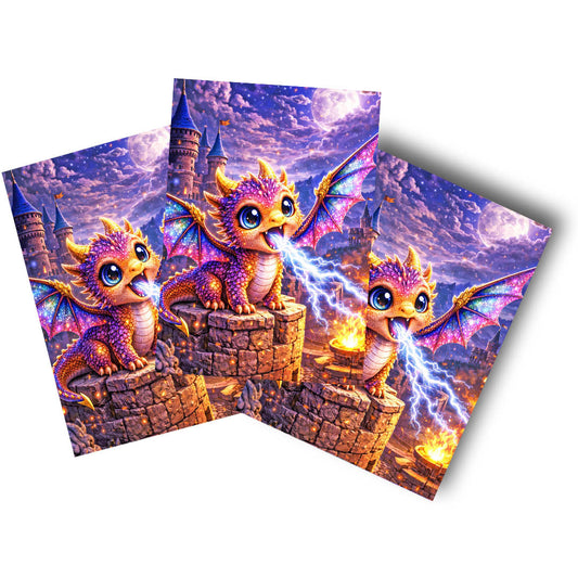 Sticker – Der kleine Donnerdrache