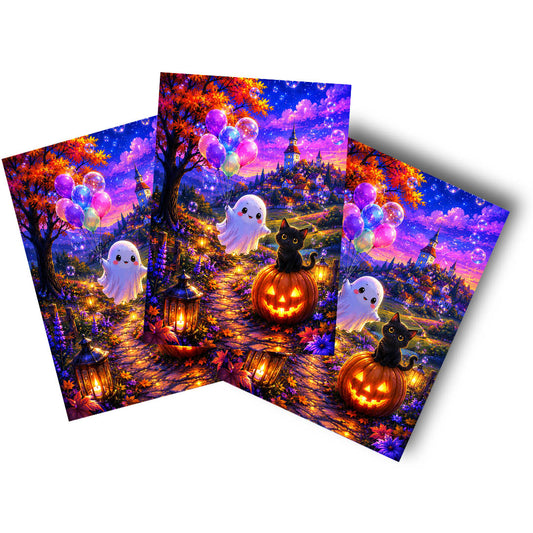Sticker – Halloween Freunde