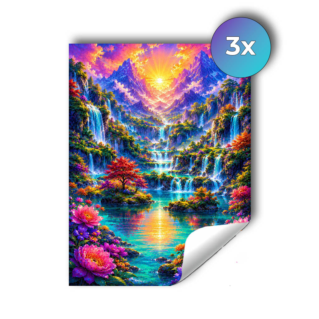 Sticker – Mystisches Paradies