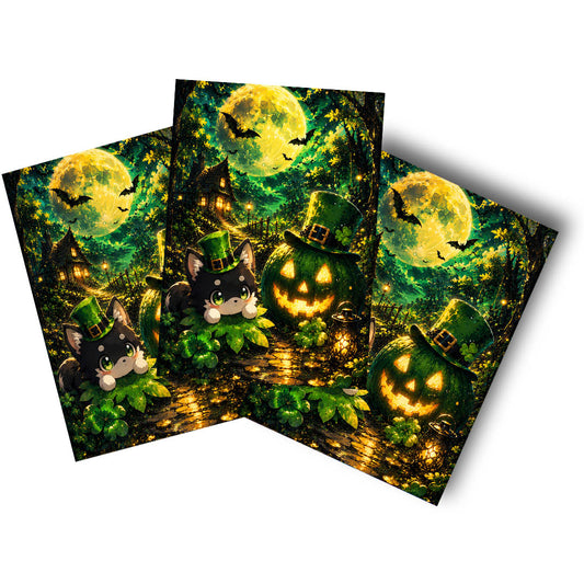 Sticker – Grünes Halloween