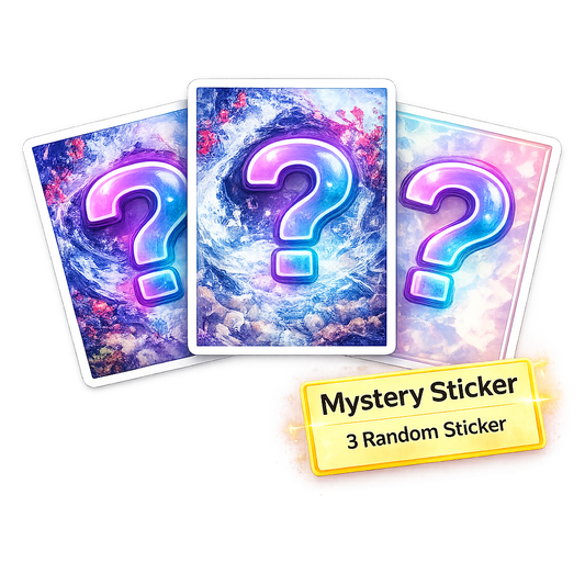 3x Mystery Premium Sticker