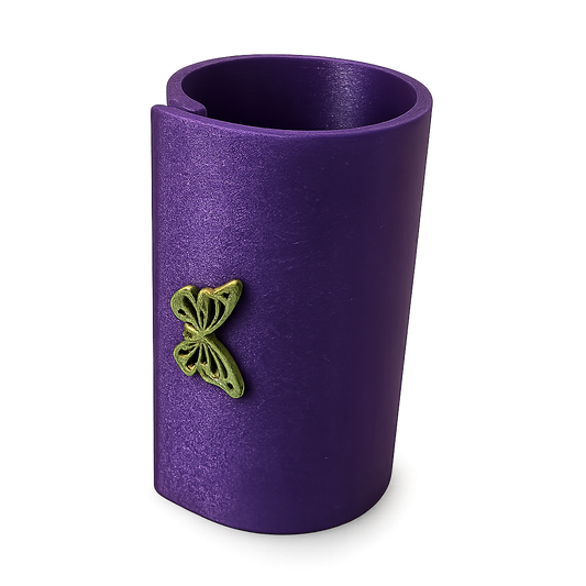 Diamond Painting - Leinwand Roller Schmetterling (Lila)