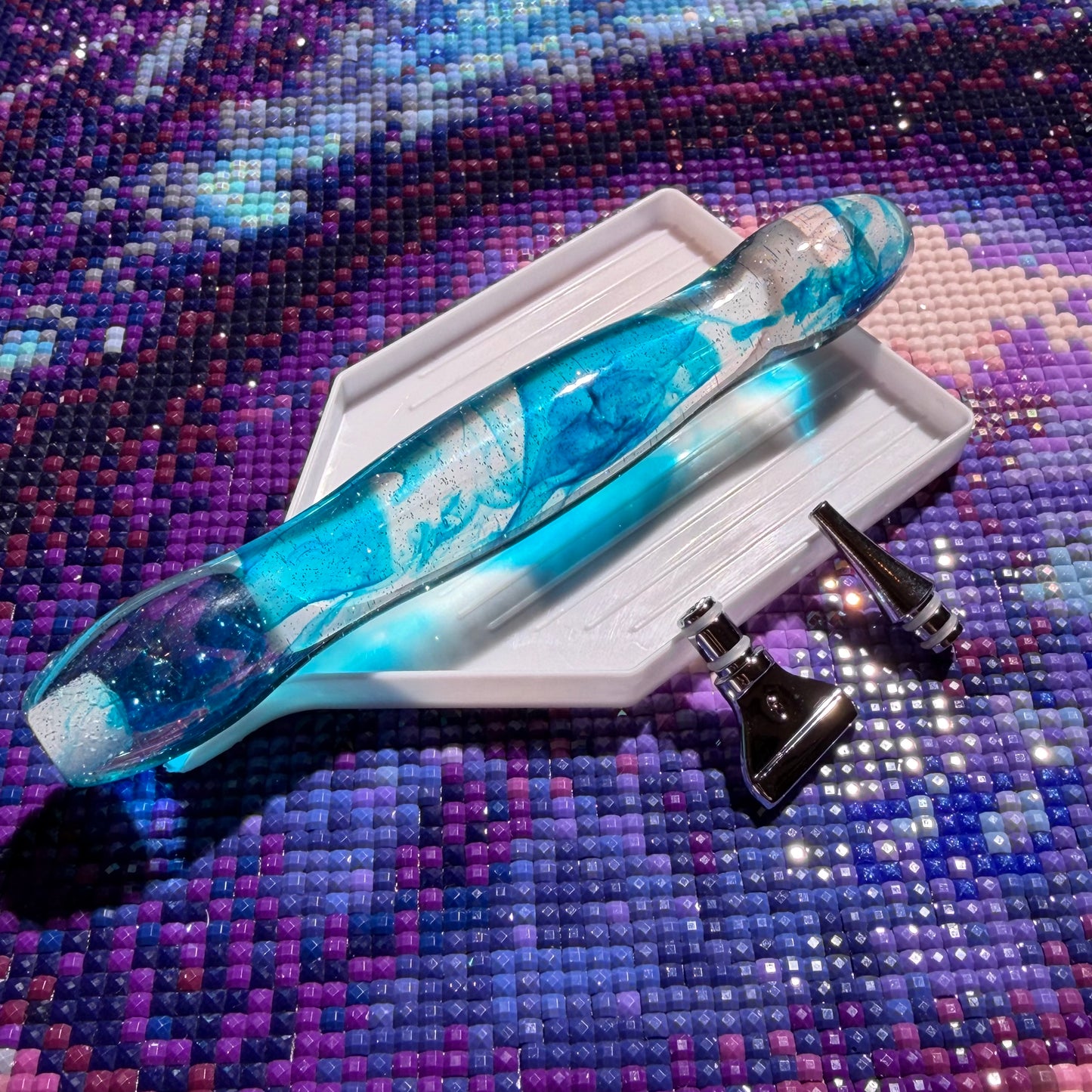 Diamond Painting Stift - Blauer Ozean