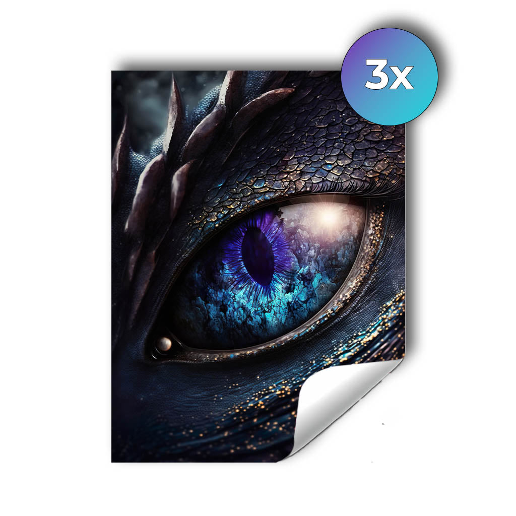 Sticker – Magisches Drachenauge