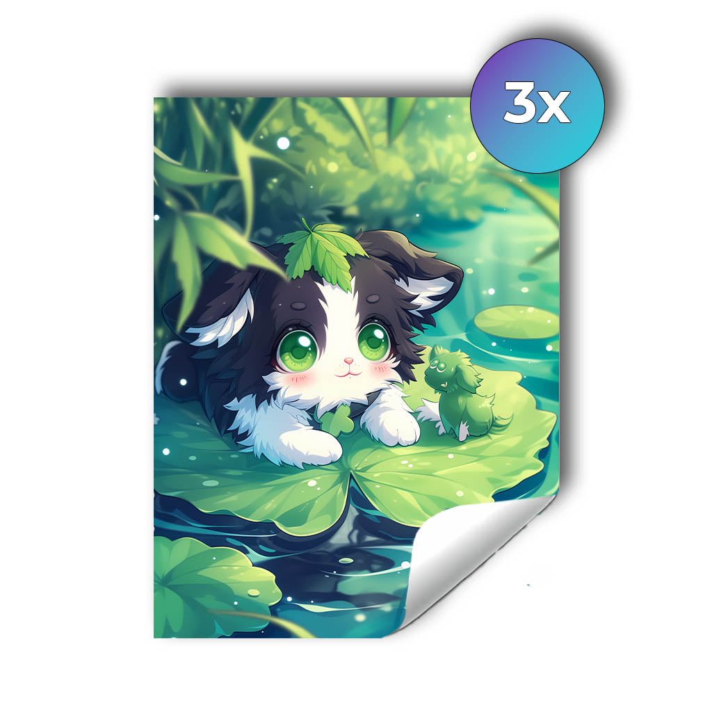 Sticker – Teichkatze