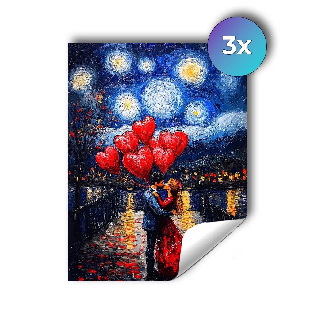 Sticker – Romantik am Fluss