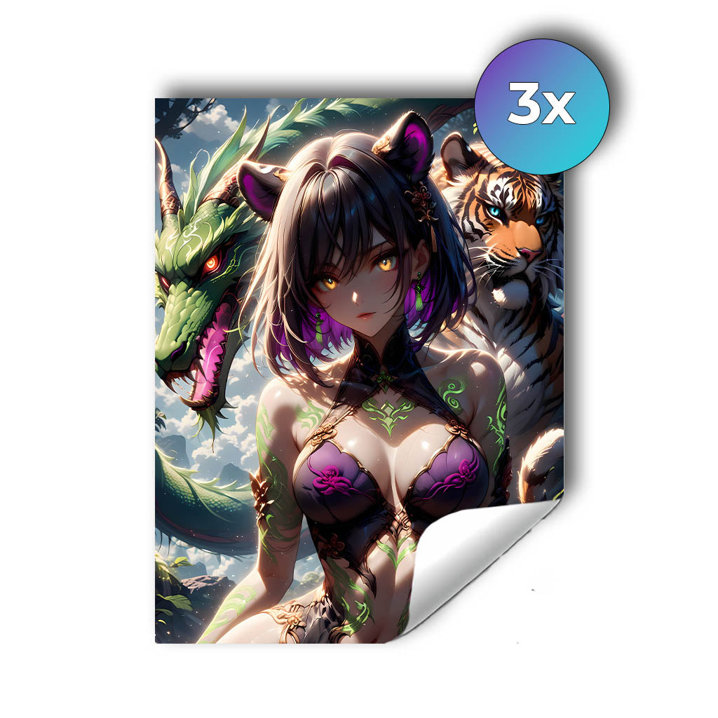 Sticker – Tochter des Waldes