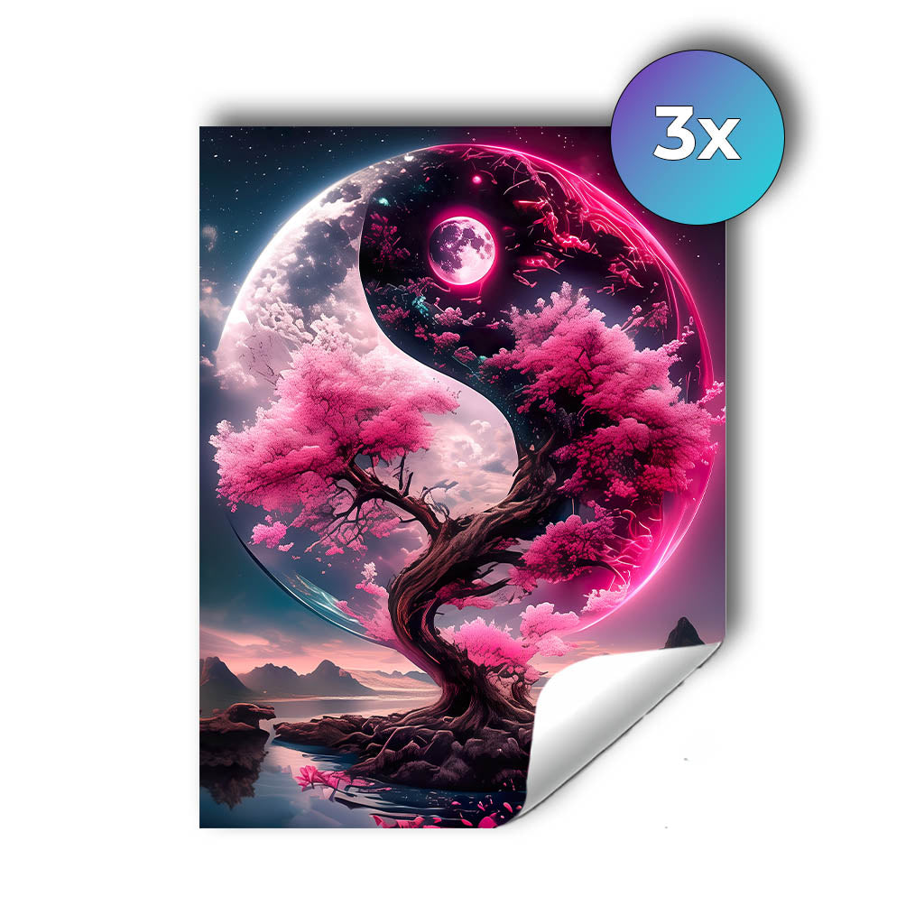 Sticker – Kosmische Harmonie