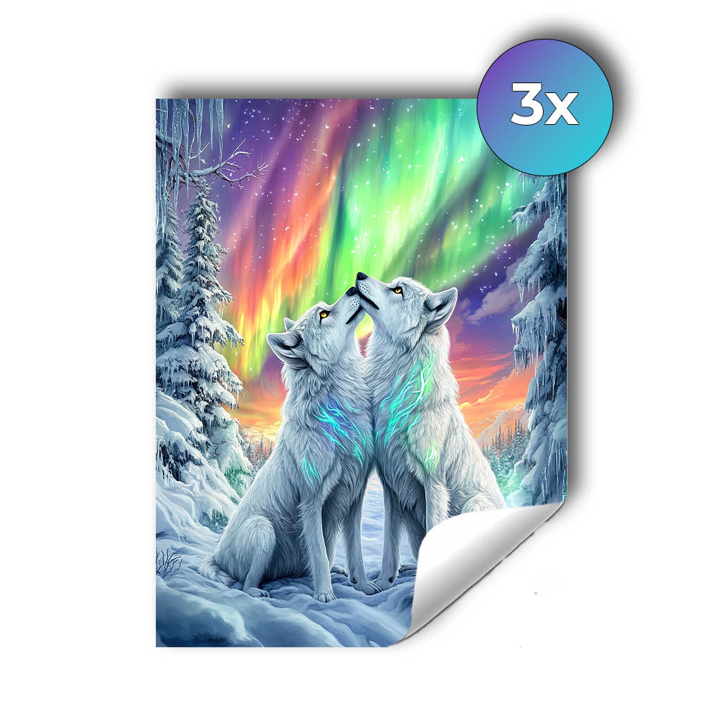 Sticker – Aurora Arktis