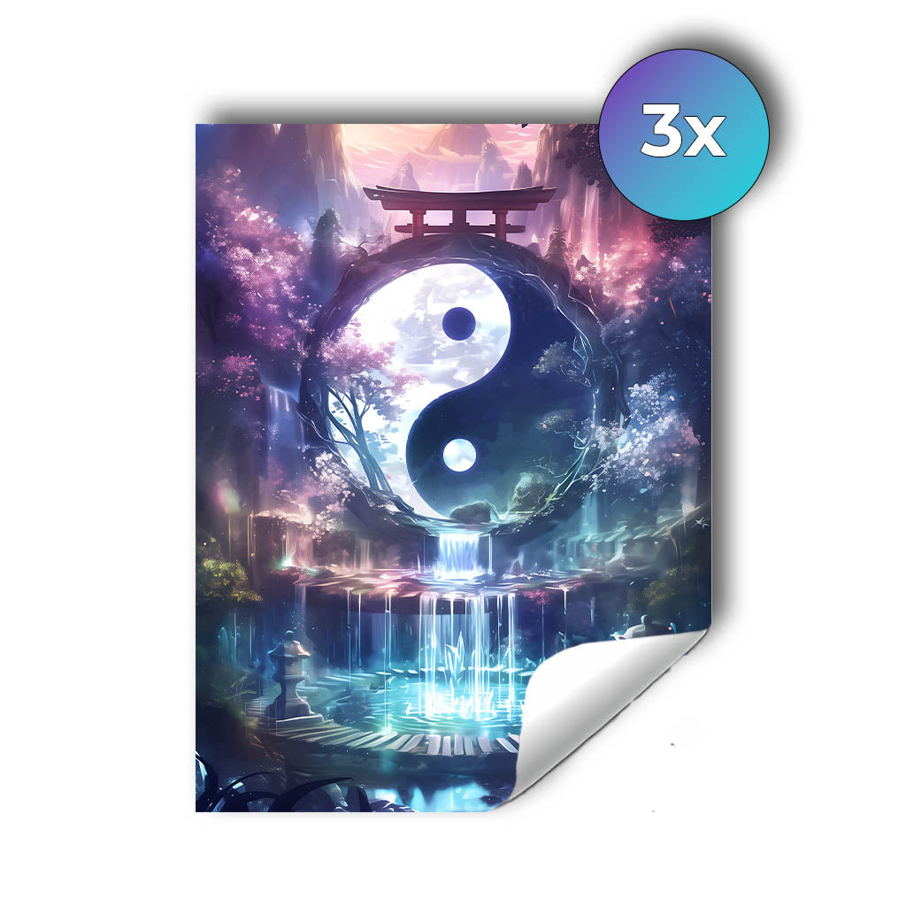 Sticker – Tempel der Stille