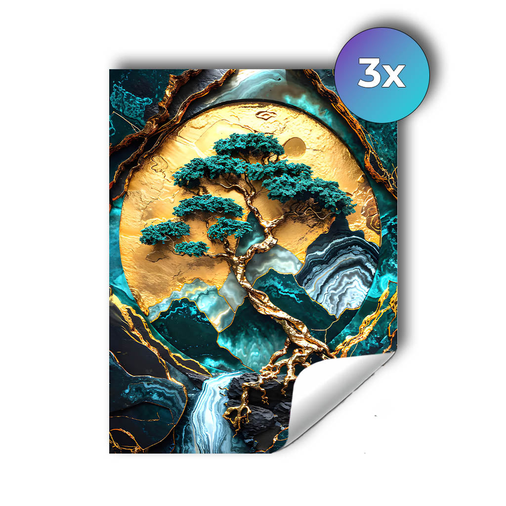 Sticker – Erde, Wasser & Licht