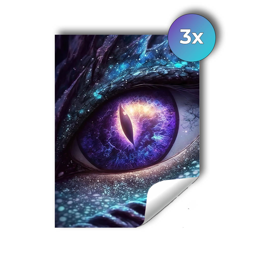 Sticker – Auge des Drachen
