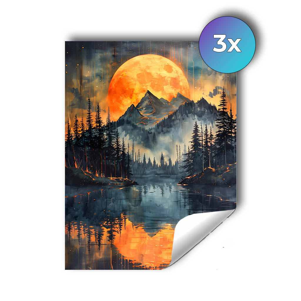 Sticker – Mondfeuer