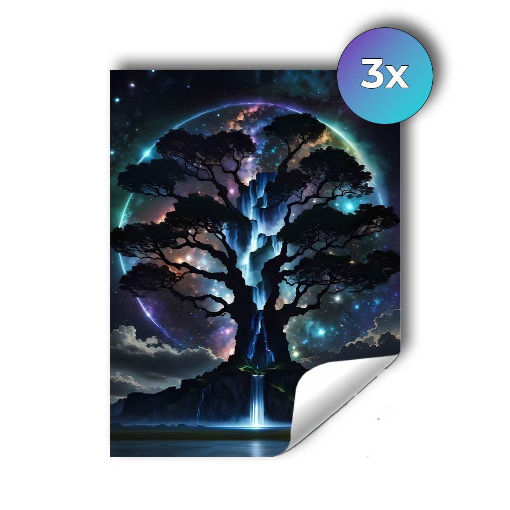 Sticker – Baum des Kosmos