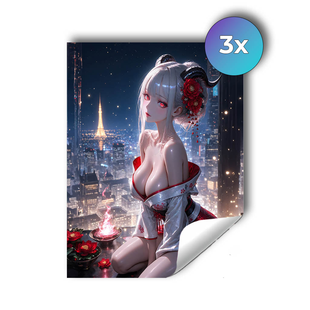 Sticker – Tokio Nachtleben