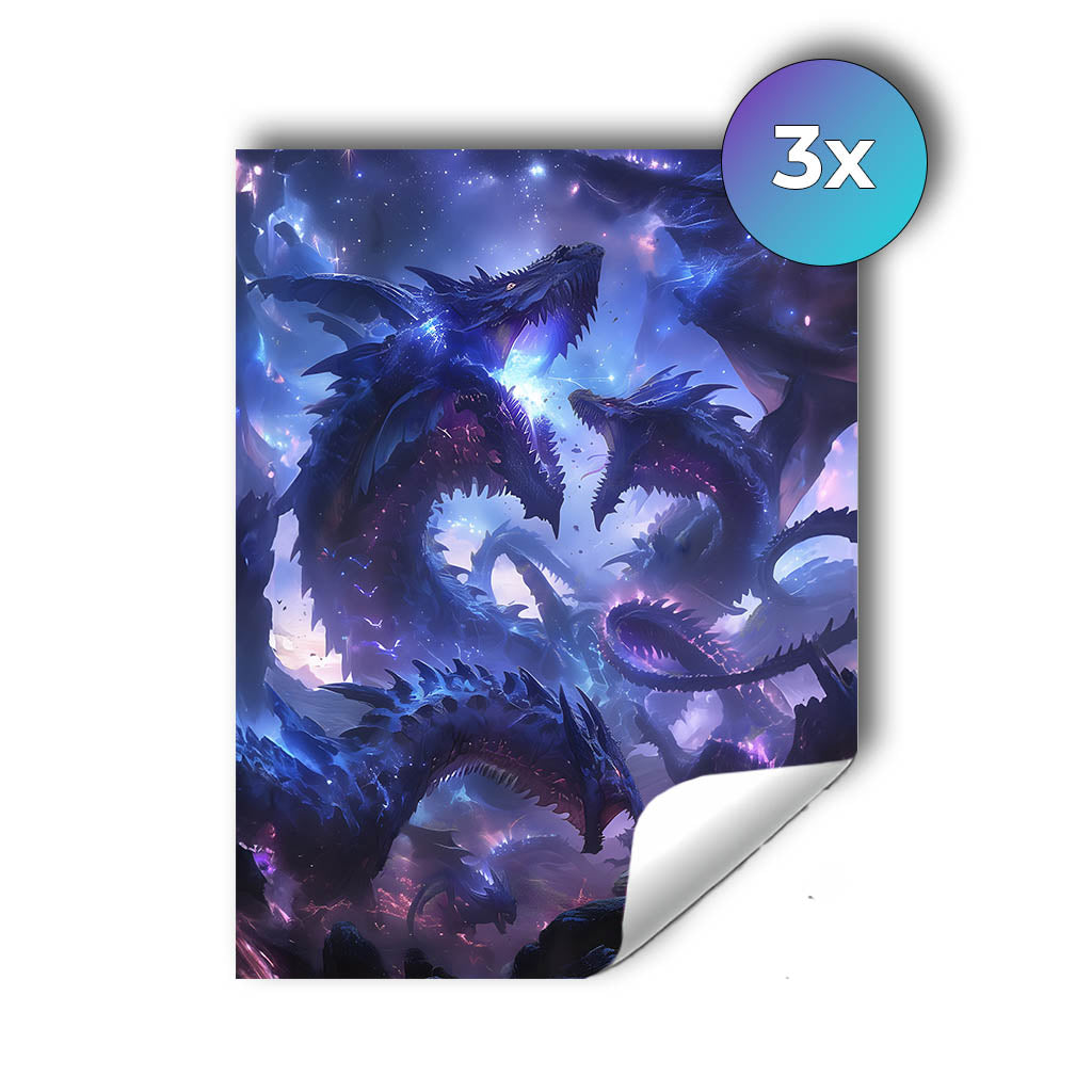 Sticker – Kampf der Drachen