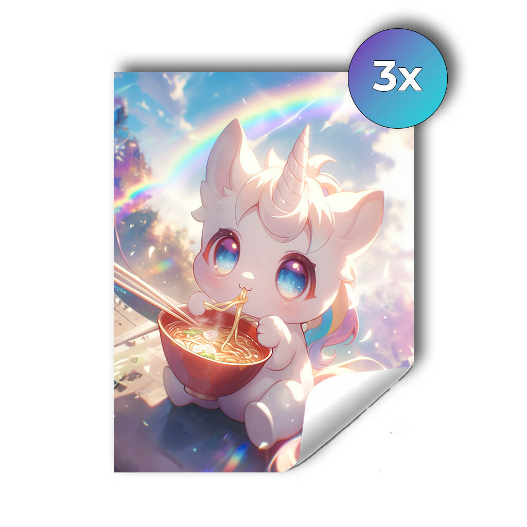 Sticker – Sparky das Einhorn