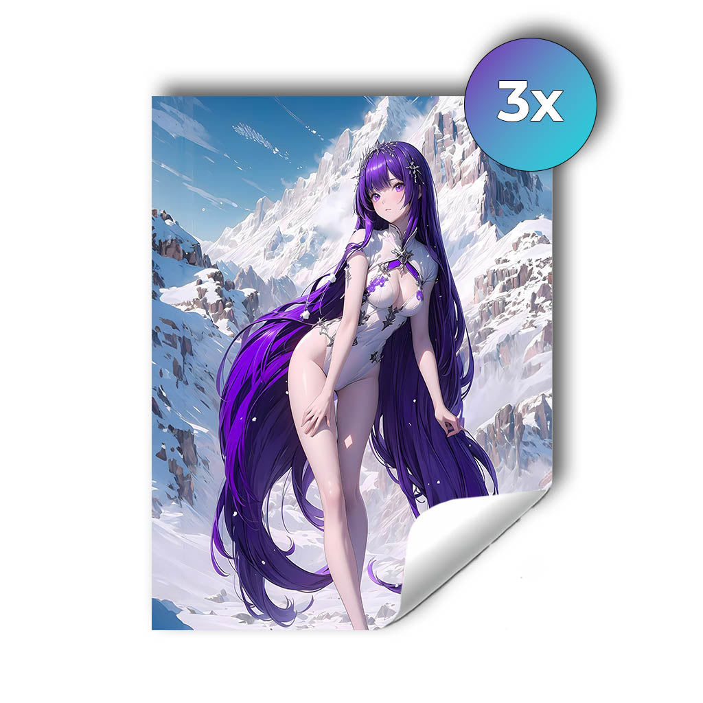 Sticker – Schneeprinzessin Samantha