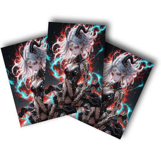 Sticker – Dämonin Flammenpakt