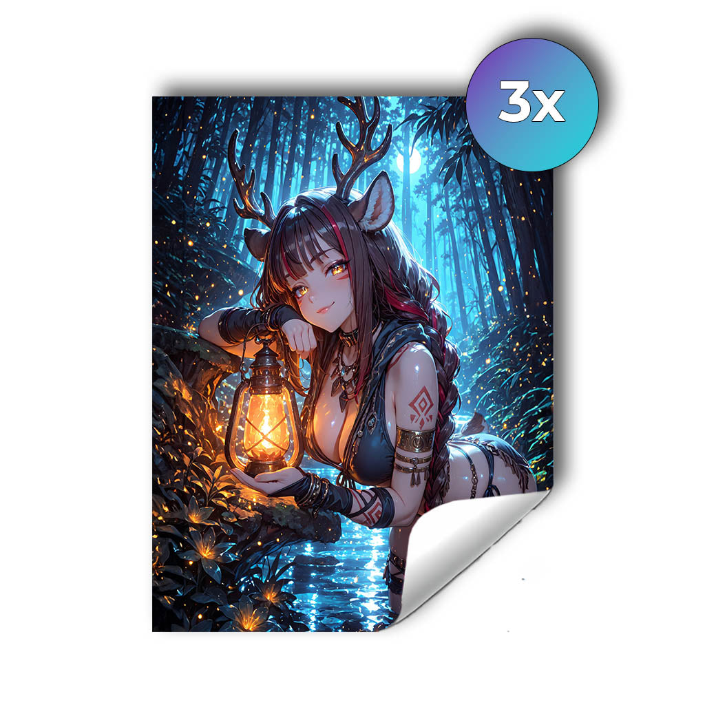 Sticker – Hüterin des Lichtwaldes