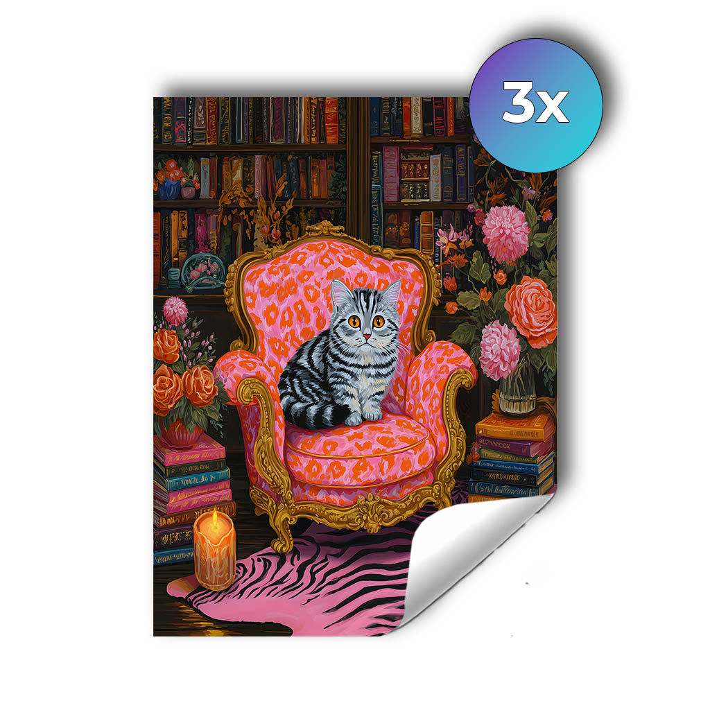 Sticker – Katzenbibliothek