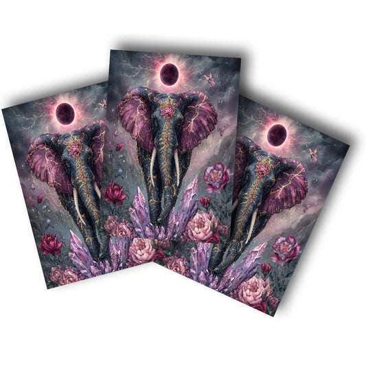 Sticker – Amethystelefant