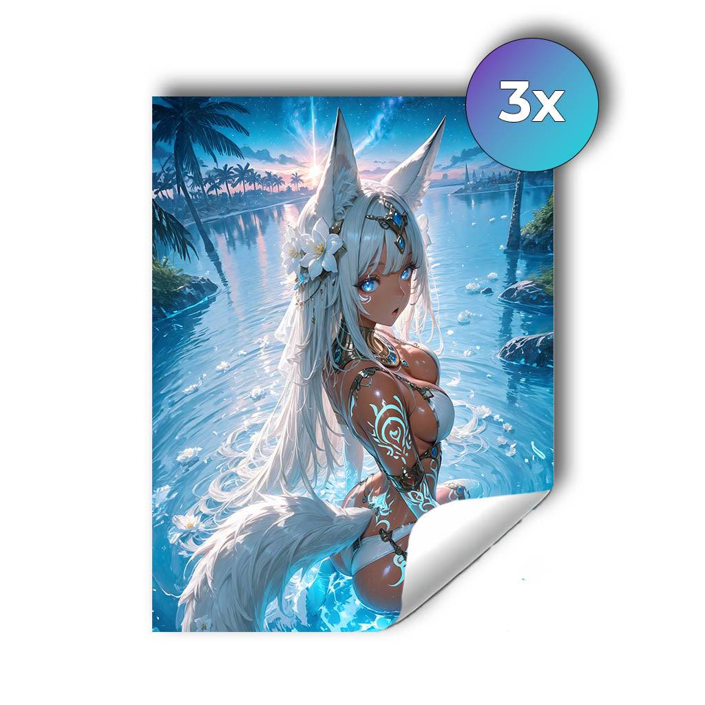 Sticker – Wassergöttin Saphira