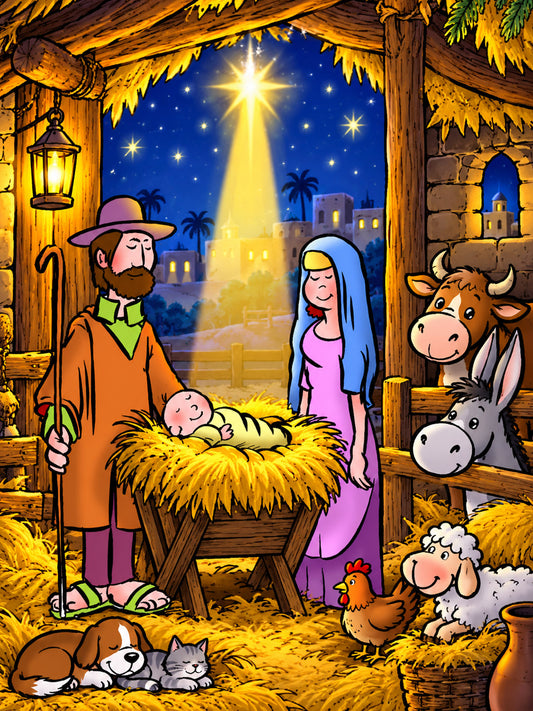 Diamond Painting – Das Wunder von Bethlehem