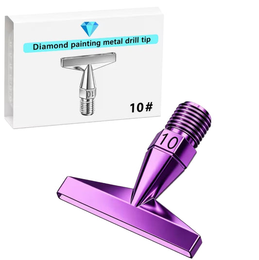 Hartmetall 10er-Aufsatz mit Drehgewinde