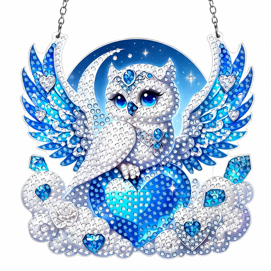 Diamond Painting Mini - Eule Maria