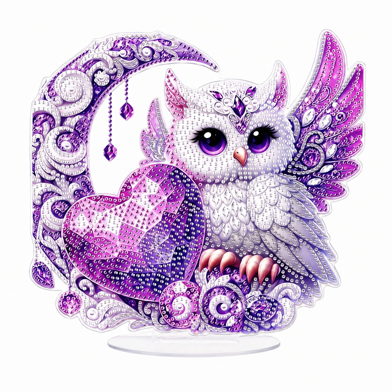 Diamond Painting Mini - Eule Mia