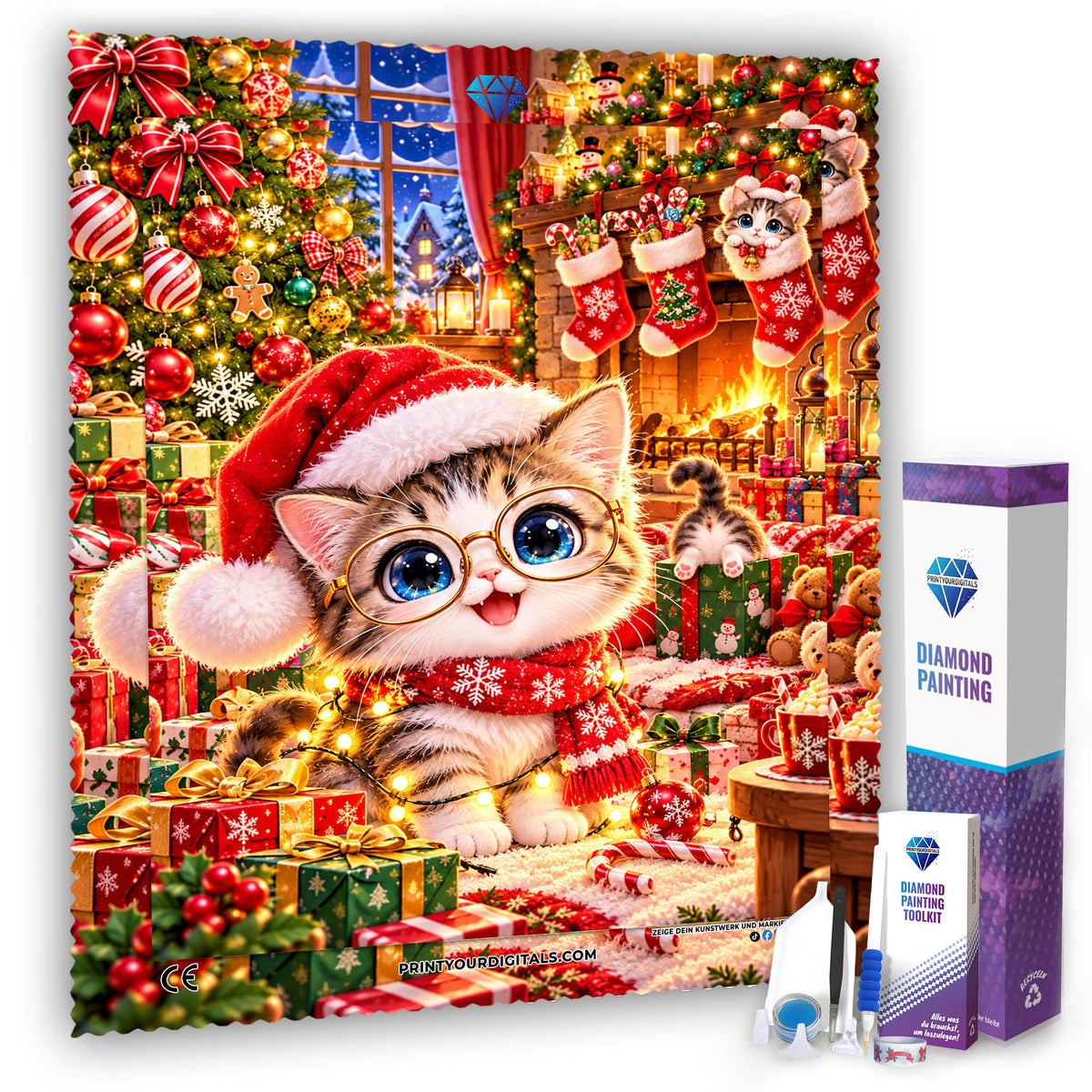 Diamond Painting - Weihnachtszauber