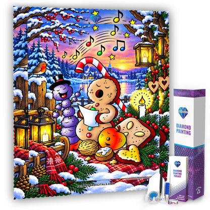 Diamond Painting - Süße Weihnachtslieder