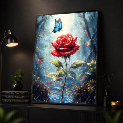 Diamond Painting - Rose der Natur