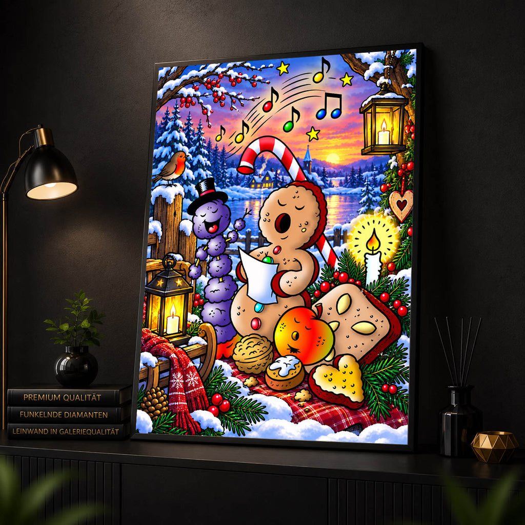 Diamond Painting - Süße Weihnachtslieder