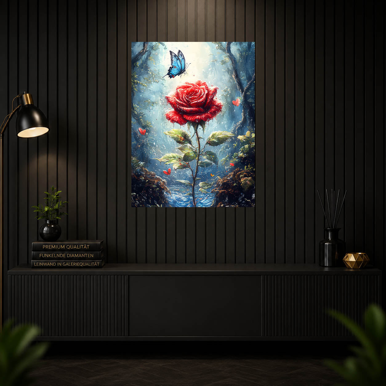 Diamond Painting - Rose der Natur