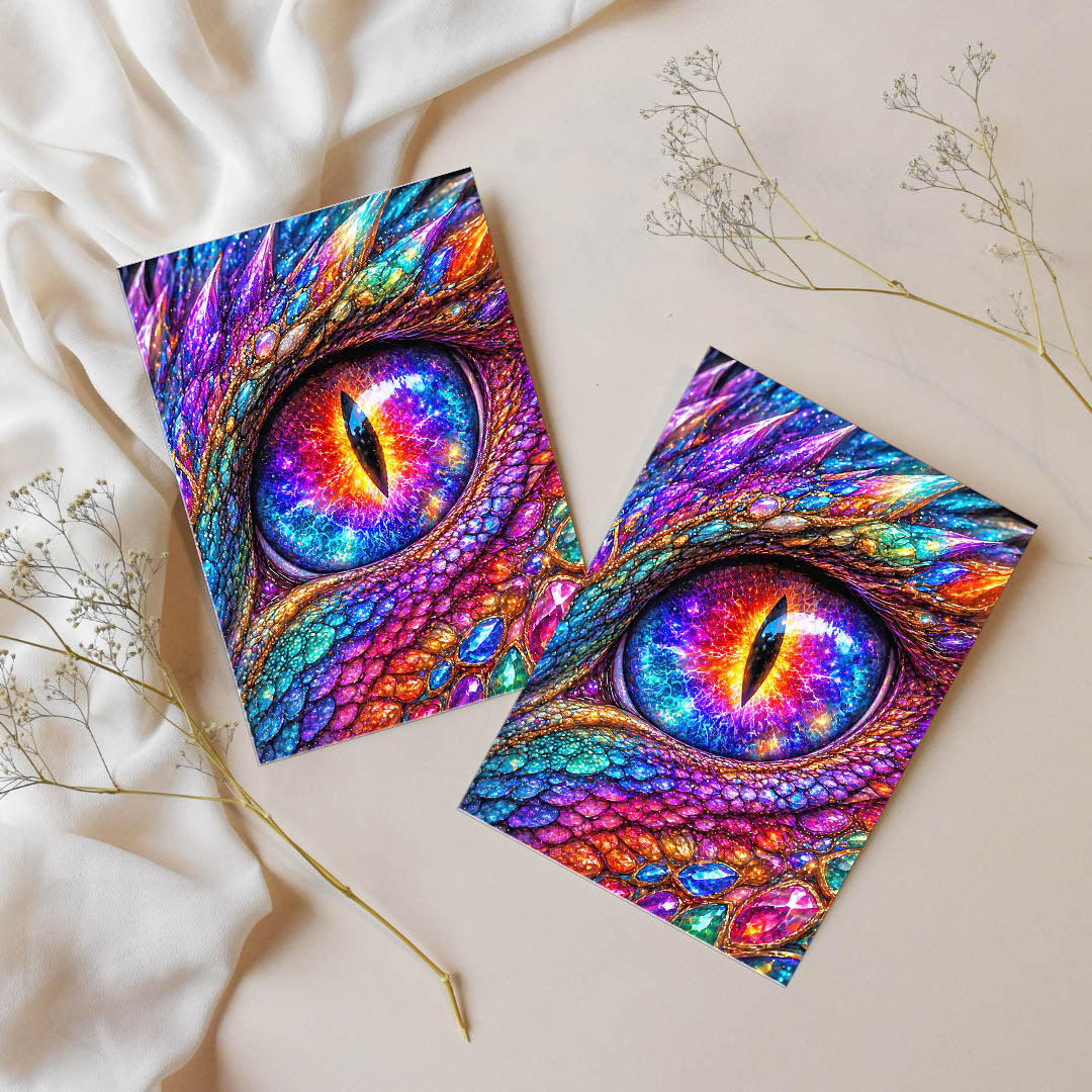 Sticker – Auge des Prismendrachen