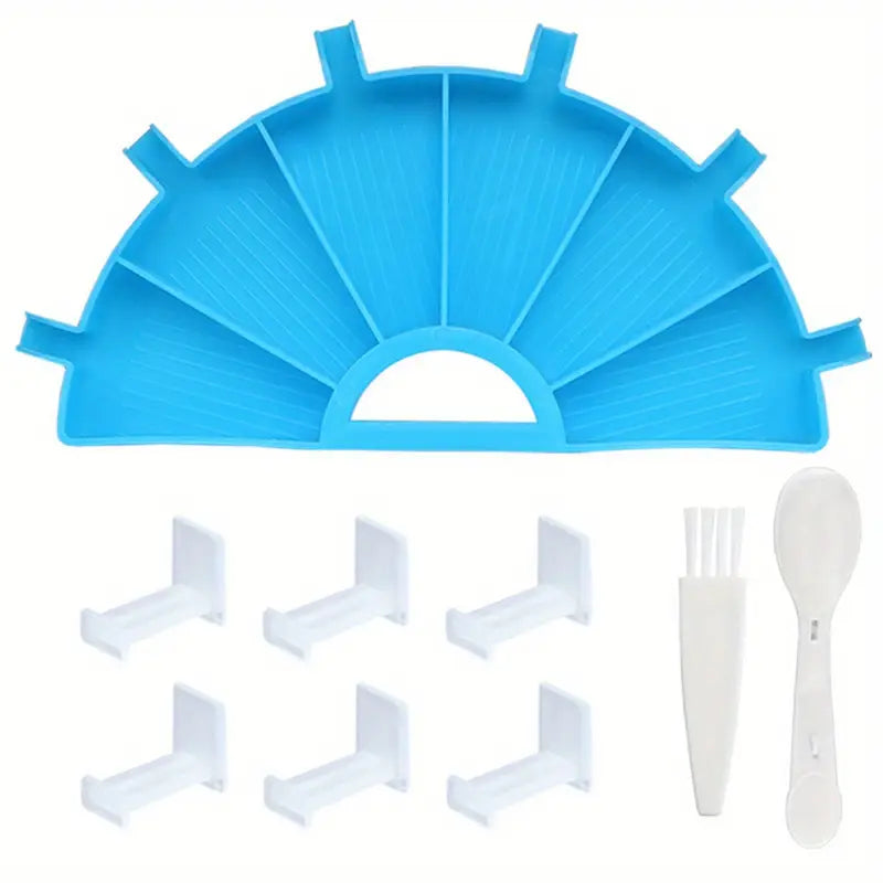 Diamant Painting Schalen-Set – 6-Fächer Palette für Steinchen | Große Kapazität für Diamond Painting