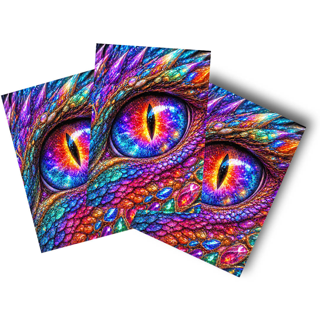 Sticker – Auge des Prismendrachen