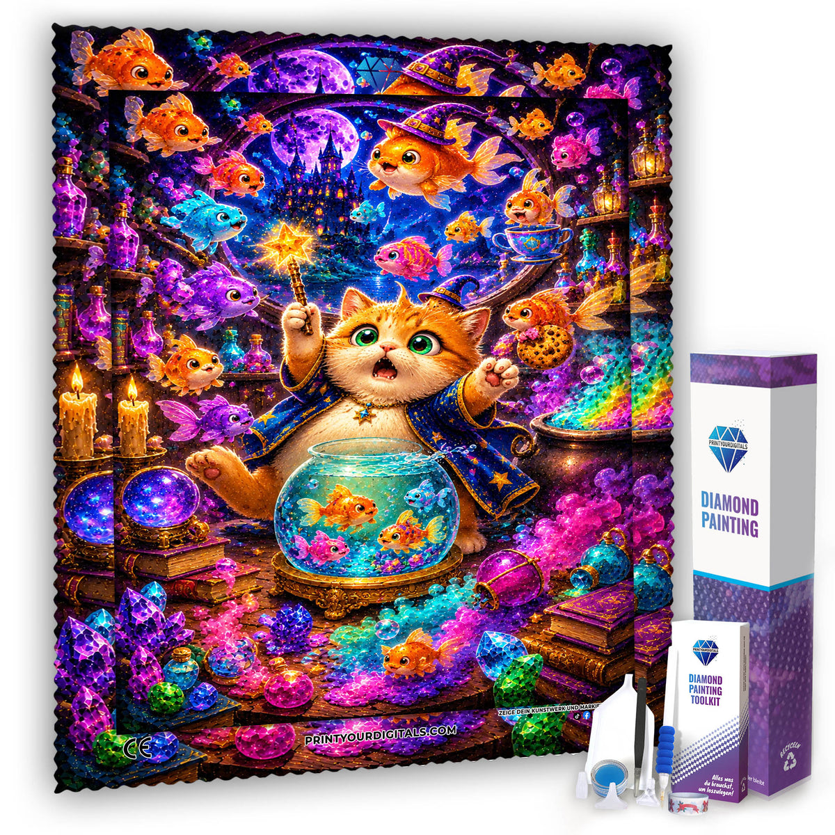 Diamond Painting – Fischzauberin