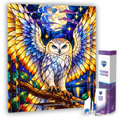 Diamond Painting - Eulenpracht