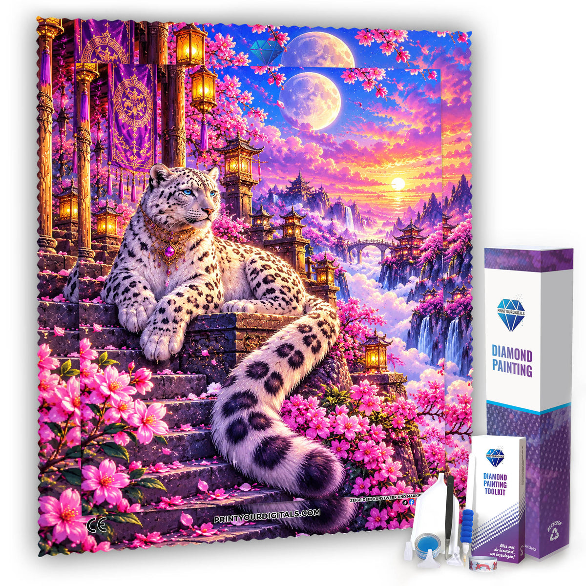 Diamond Painting - Blütenmajestät
