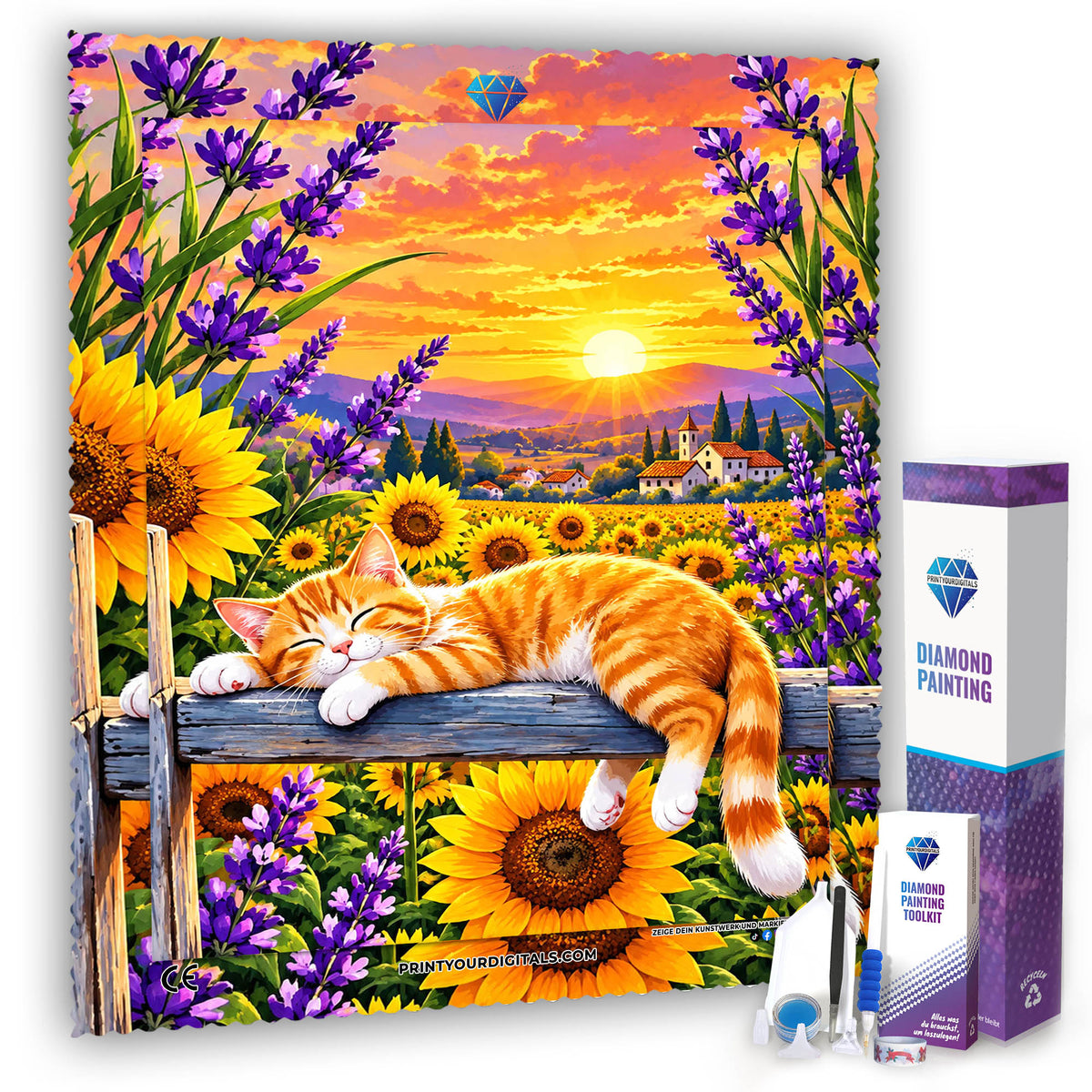 Diamond Painting - Sonnenschläfchen