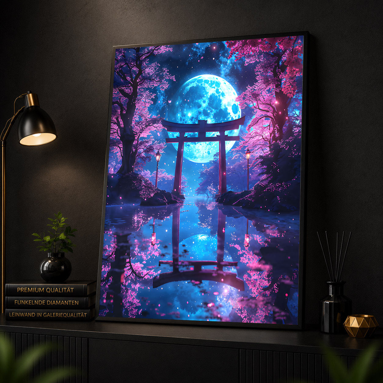 Diamond Painting - Mondtor der Träume