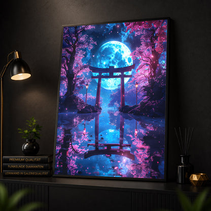 Diamond Painting - Mondtor der Träume