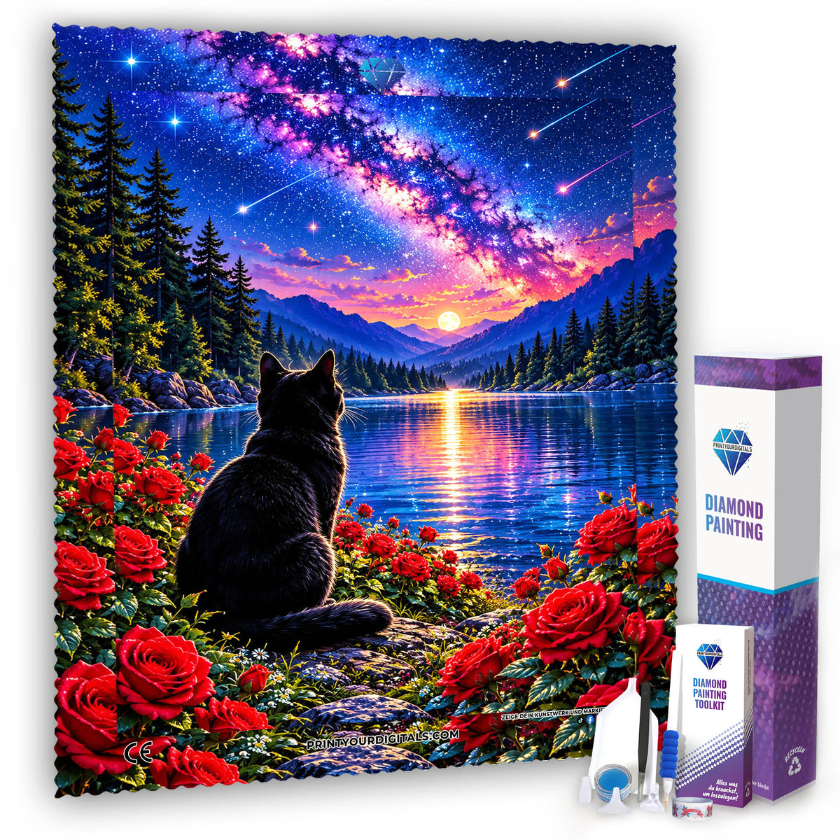 Diamond Painting - Mitternachtszauber