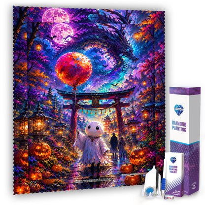 Diamond Painting - Japanisches Geflüster