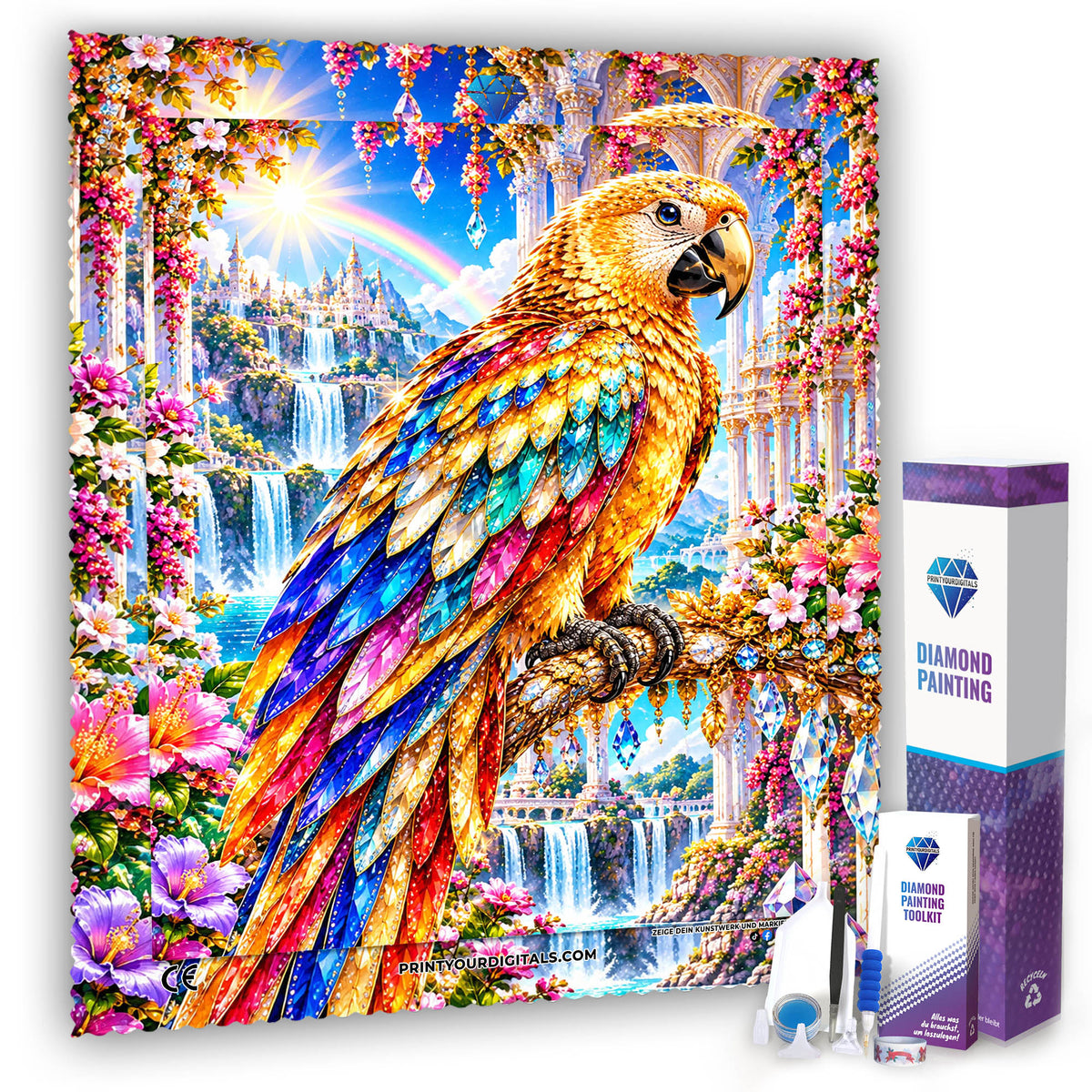 Diamond Painting - Paradiesvogel