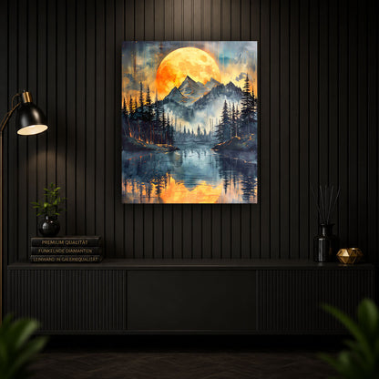 Diamond Painting - Mondfeuer